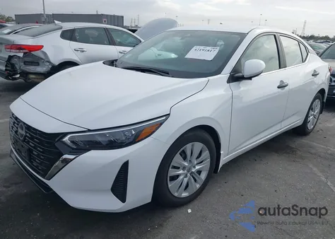 2024 Nissan Sentra S Xtronic Cvt z USA, uszkodzony, nr VIN 3N1AB8BV2RY365243